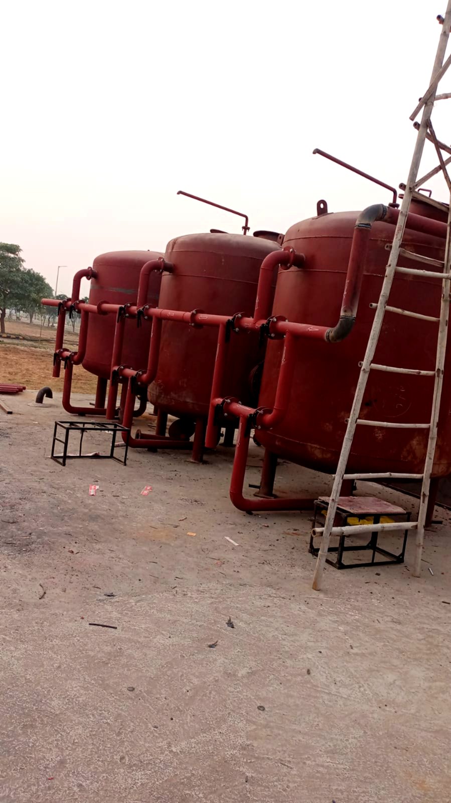 Multi-Grade Filter Vessels — Water Treatment Plant Installation Services by Decon Infratech