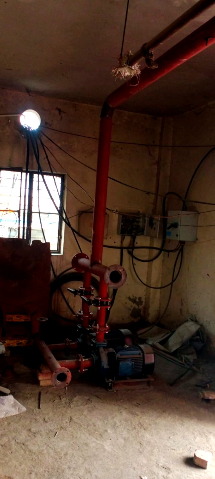 Vertical Pump & Riser Assembly — Water Treatment Plant Installation Services by Decon Infratech