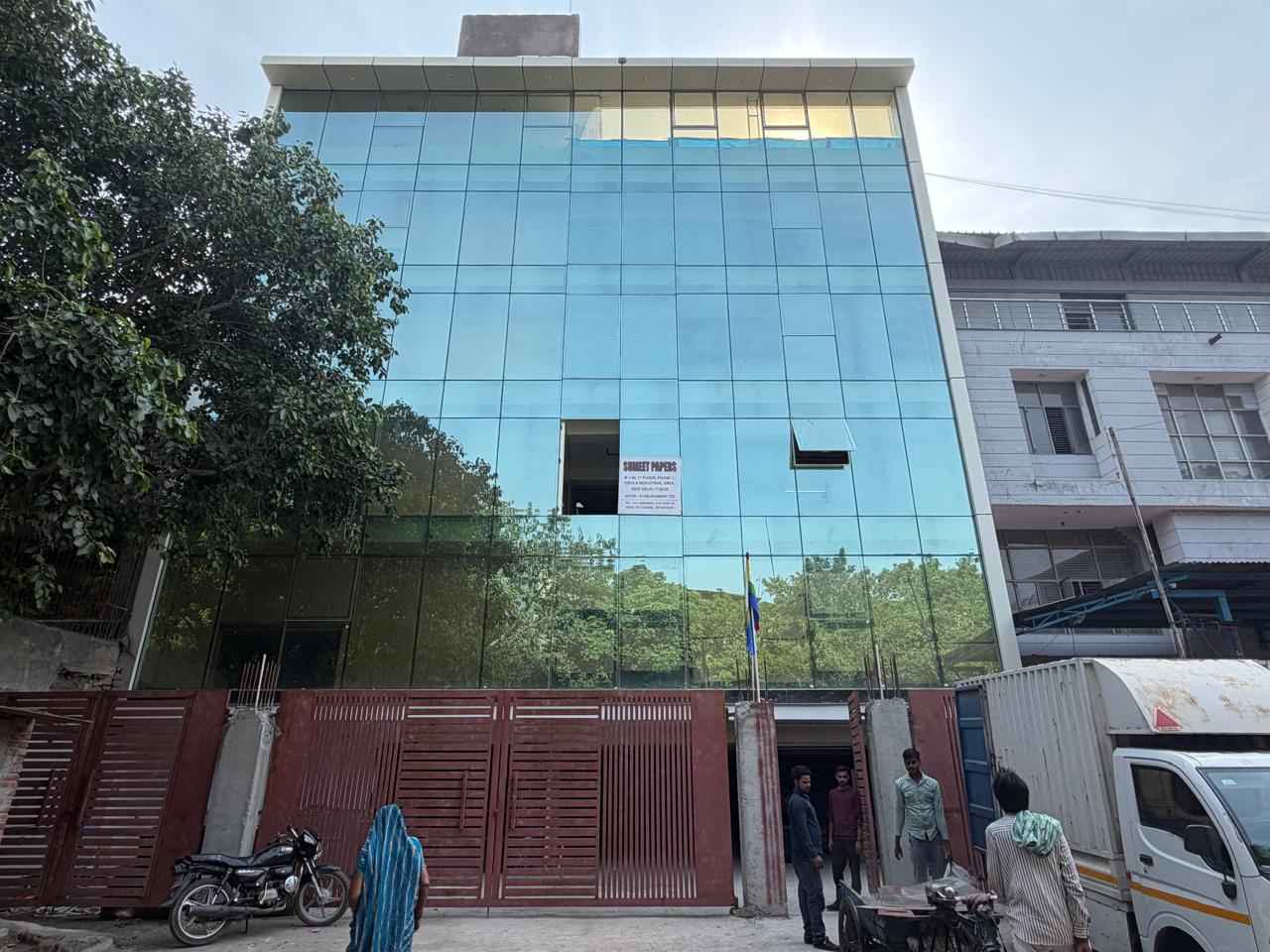 Commercial fire fighting project exterior — Okhla Phase-1, New Delhi
