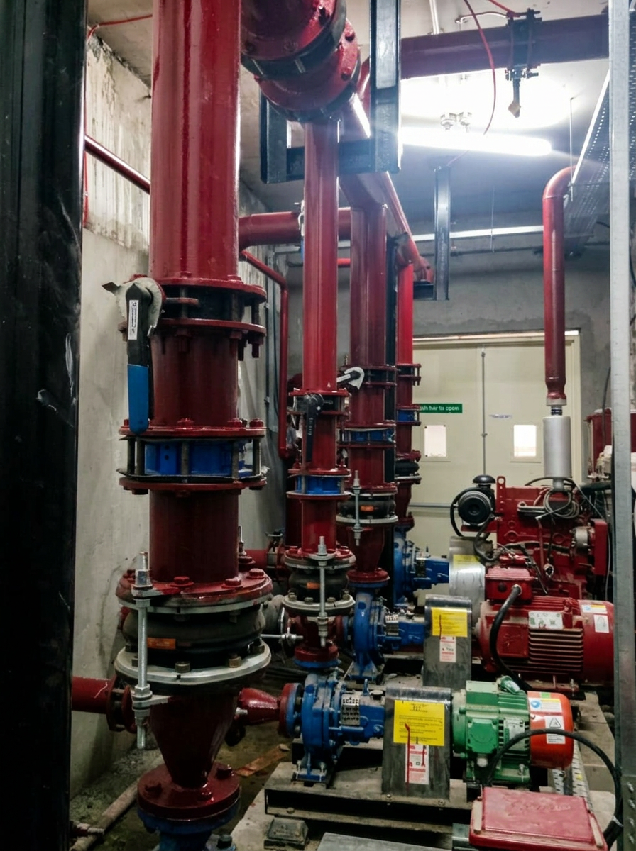 Fire Pump Manifold with Diesel & Electric Drives