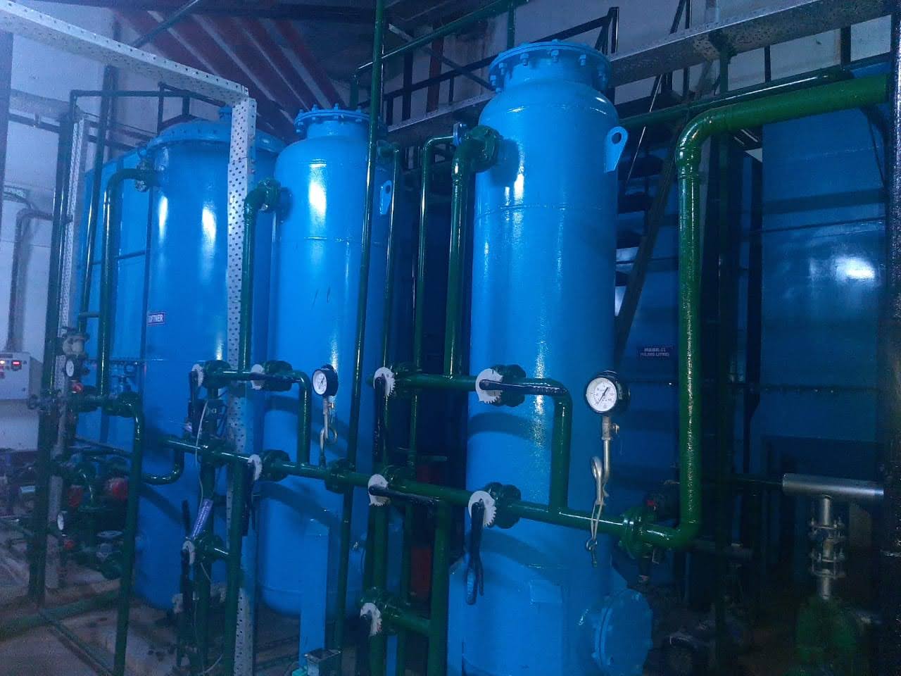 Pressure Vessel Bank with Instrumentation