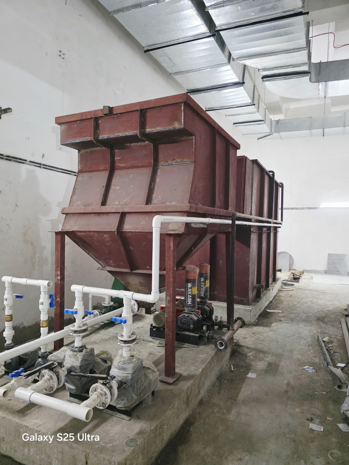 STP Clarifier Tank with Pump Assembly