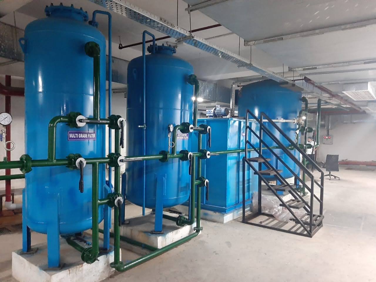 Multi-Grade & Activated Carbon Filter Installation